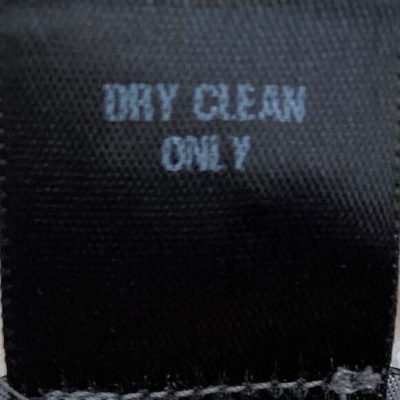 Jennifer Chun Pinstriped Gray White Contrast Sleeveless Shift Dress NWT Size 2 - Picture 5 of 6